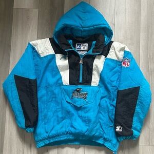 STARTER Vintage 90's Carolina Panthers Winter Jacket Size Large